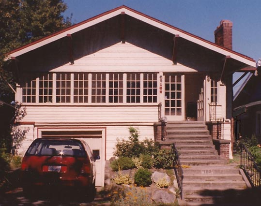 Mucci Truckess Architecture: Hilltop Craftsman - Before, Single Story Bungalow