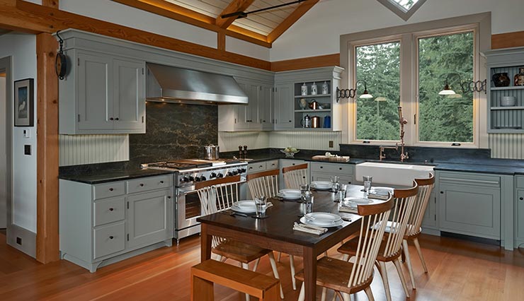 Mucci Truckess Architecture: Redmond Shaker Style - Kitchen Detail