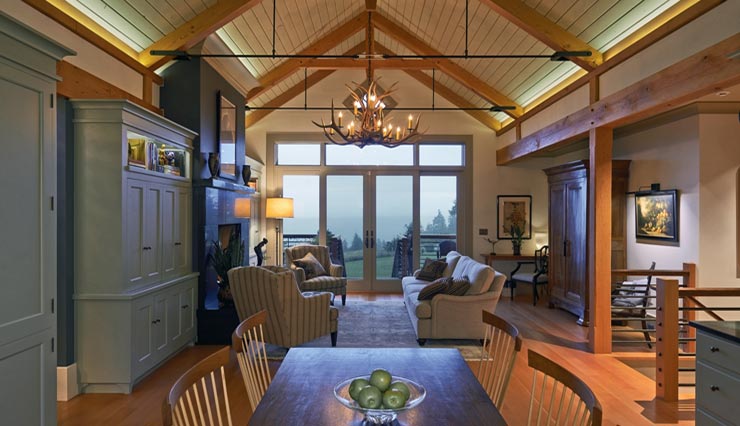 Mucci Truckess Architecture: Redmond Shaker Style - Living Room