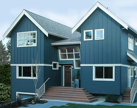 Mucci Truckess Architecture: Montlake Modern - Angled Entry