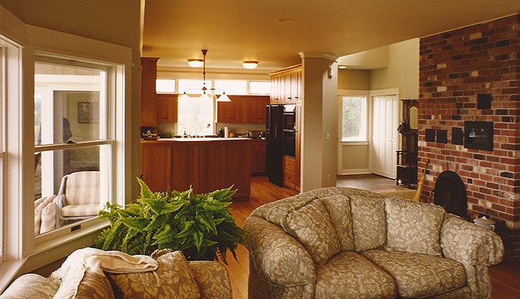Mucci Truckess Architecture: Whidbey Getaway - Great Room