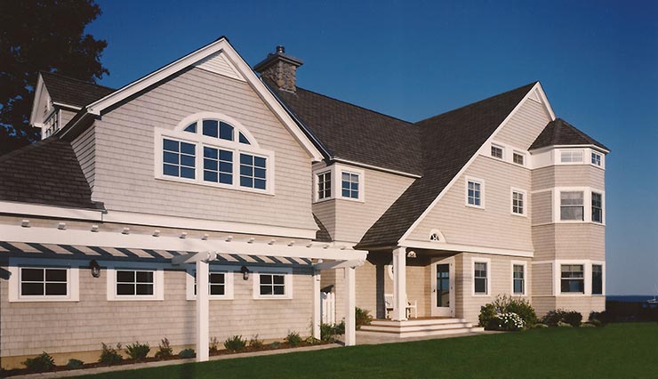 Mucci Truckess Architecture: Sound View - Entry Porch