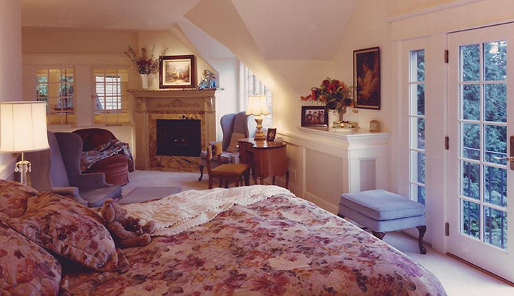 Mucci Truckess Architecture Tudor Revival - Master Bedroom