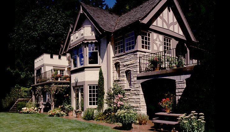 Mucci Truckess Architecture Tudor Revival - West Elevation