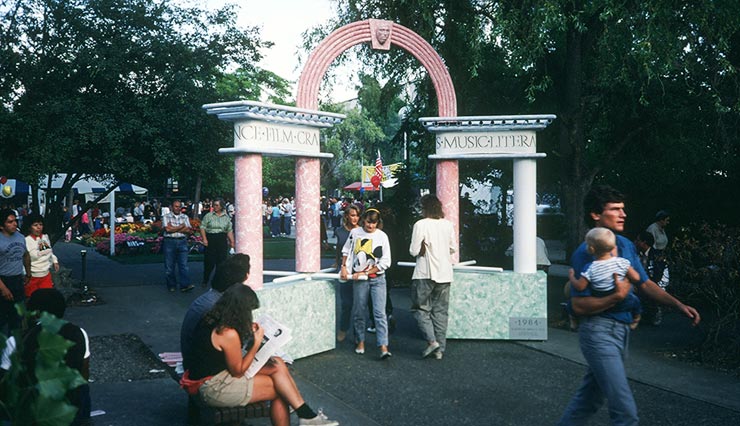 Mucci Truckess Architecture: Art Work: Bumbershoot Gate Turnstile