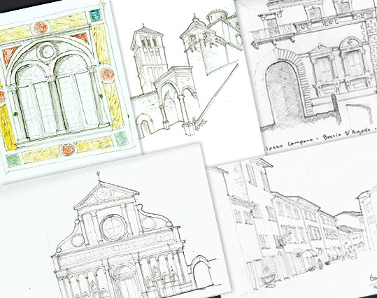 Mucci Truckess Architecture: Art Work - Architect’s Sketchbook